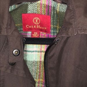 Cole Haan coat with hood